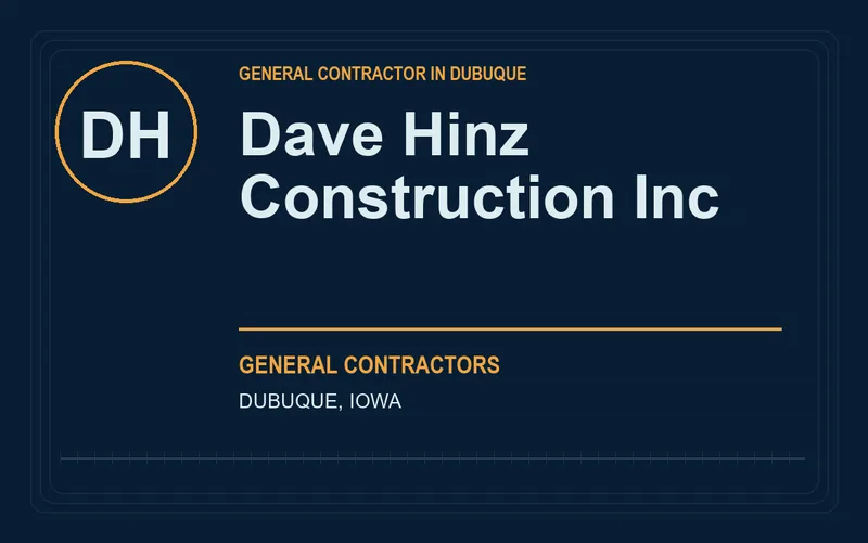 Dave Hinz Construction Inc in Dubuque, Iowa