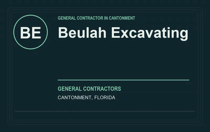 Beulah Excavating in Cantonment, Florida