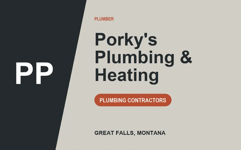 Porky's Plumbing & Heating in Great Falls, Montana