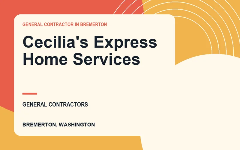 Cecilia's Express Home Services in Bremerton, Washington