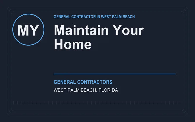 Maintain Your Home in West Palm Beach, Florida