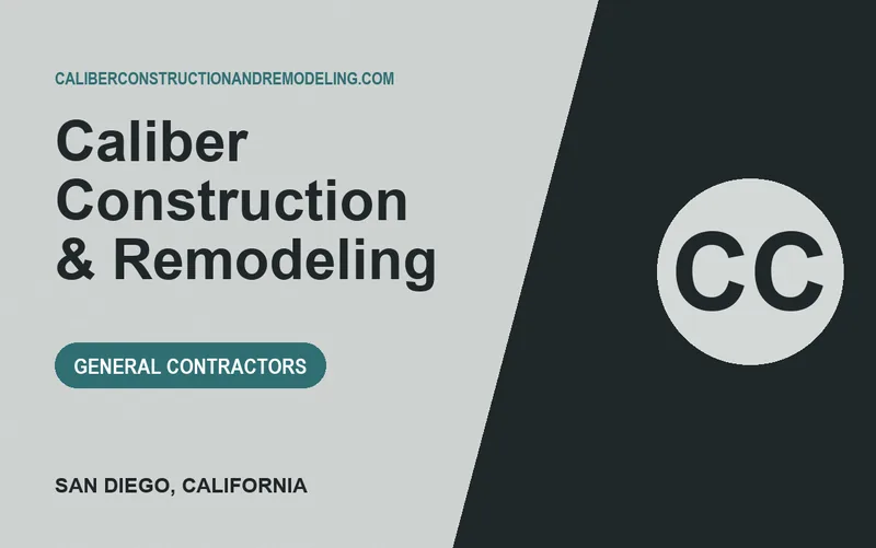 Caliber Construction & Remodeling in San Diego, California