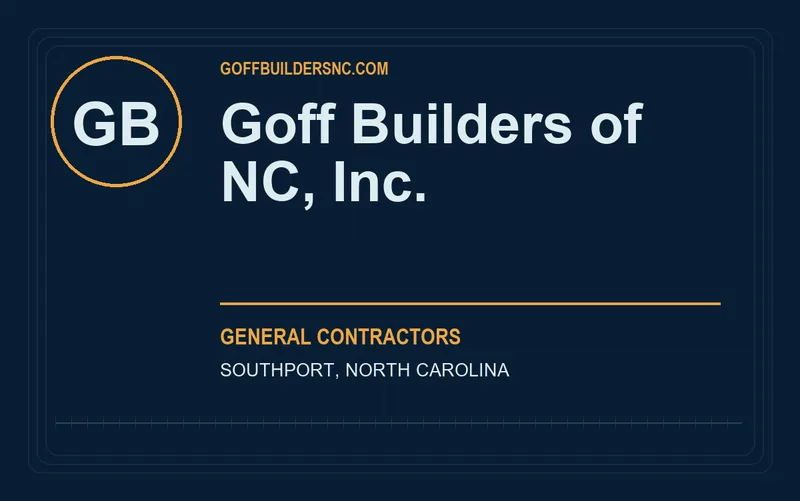 Goff Builders of NC, Inc. in Southport, North Carolina