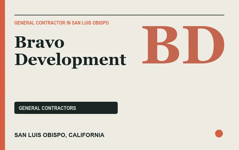 Bravo Development in San Luis Obispo, California