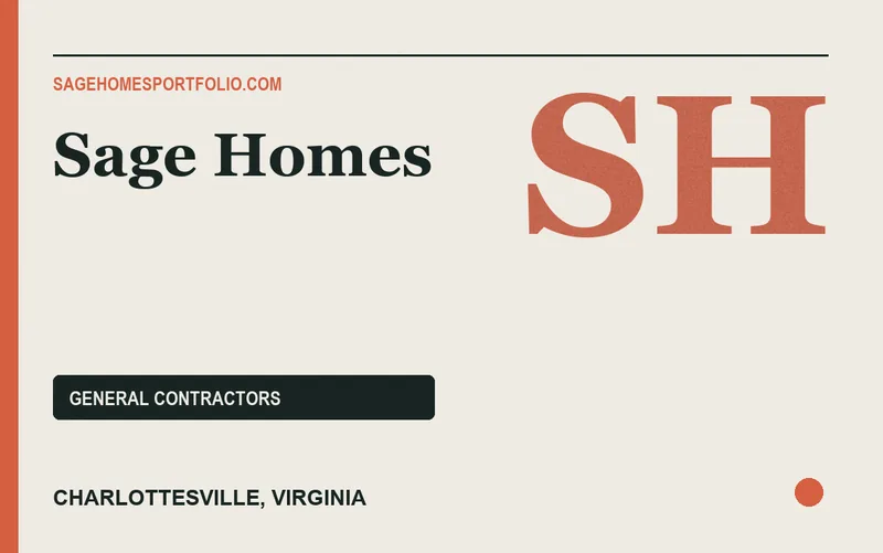 Sage Homes in Charlottesville, Virginia