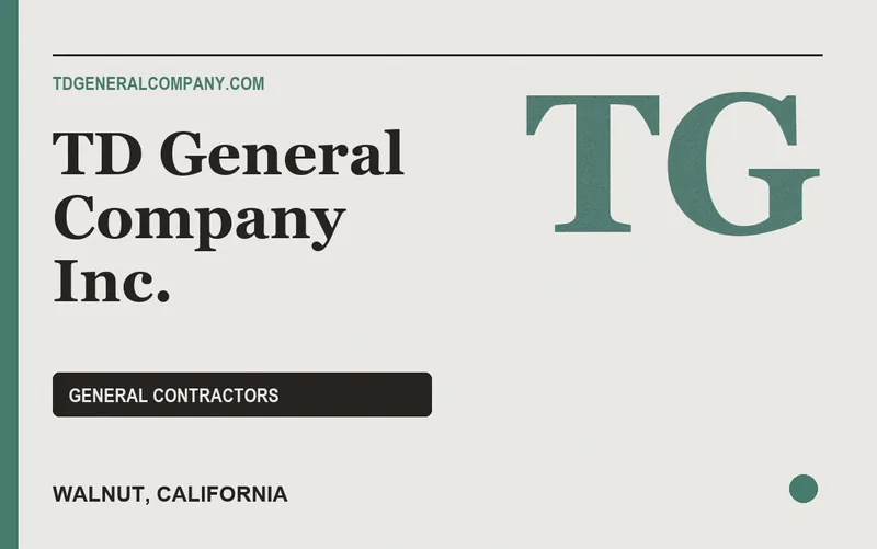 TD General Company Inc. in Walnut, California
