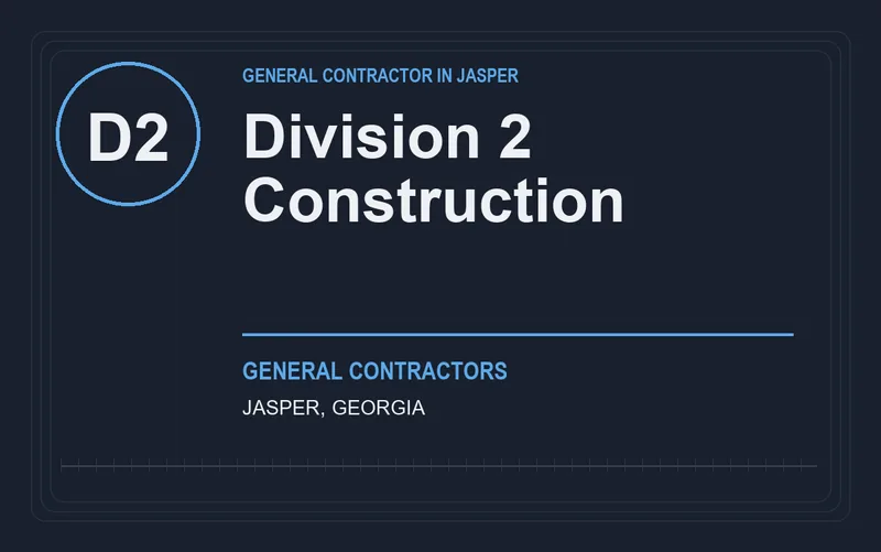 Division 2 Construction in Jasper, Georgia