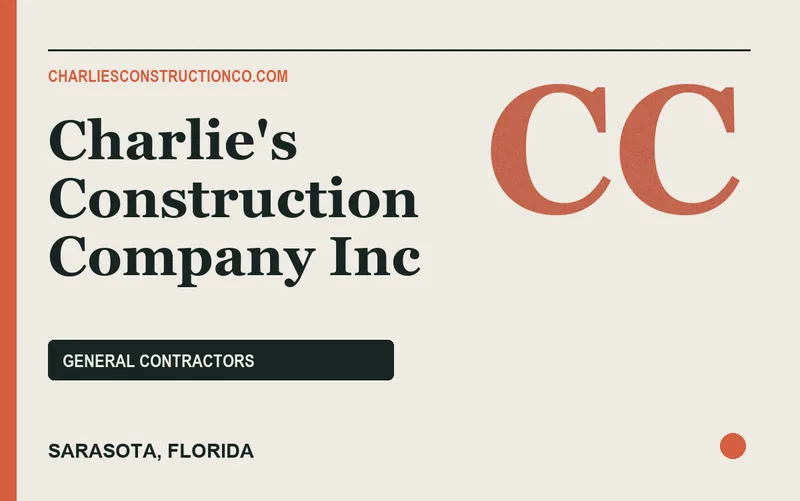 Charlie's Construction Company Inc in Sarasota, Florida