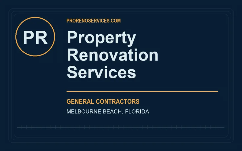 Property Renovation Services in Melbourne Beach, Florida