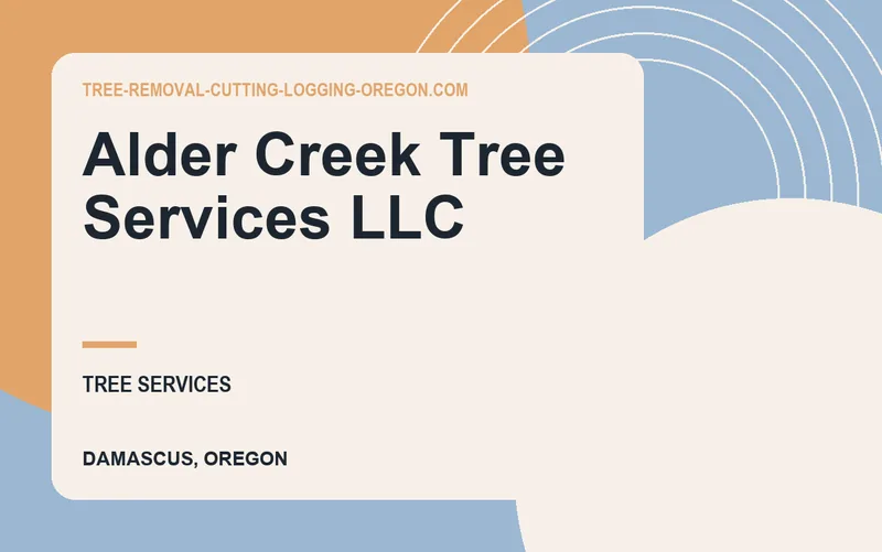 Alder Creek Tree Services LLC in Damascus, Oregon