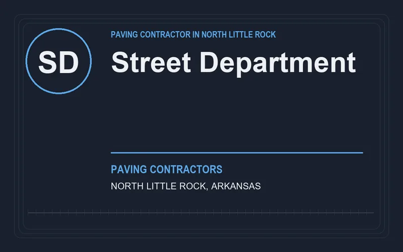 Street Department in North Little Rock, Arkansas
