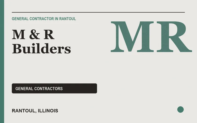 M & R Builders in Rantoul, Illinois