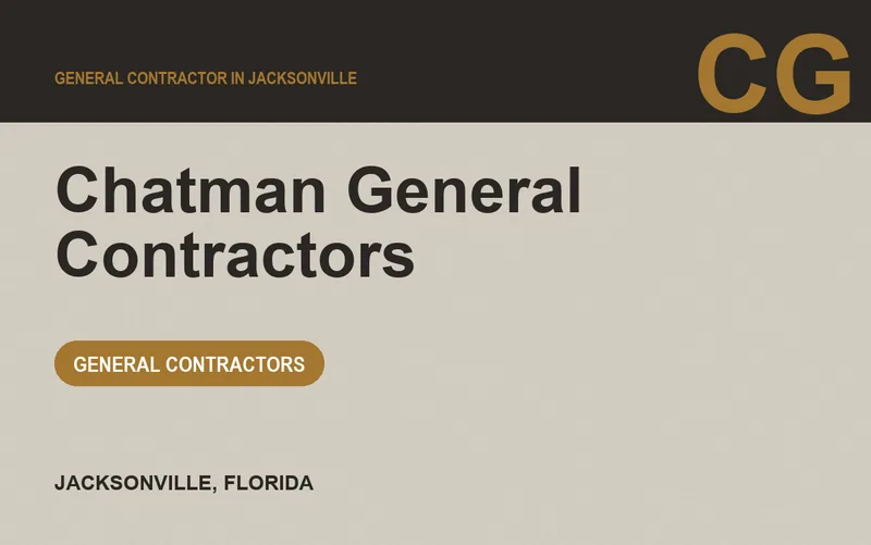 Chatman General Contractors in Jacksonville, Florida