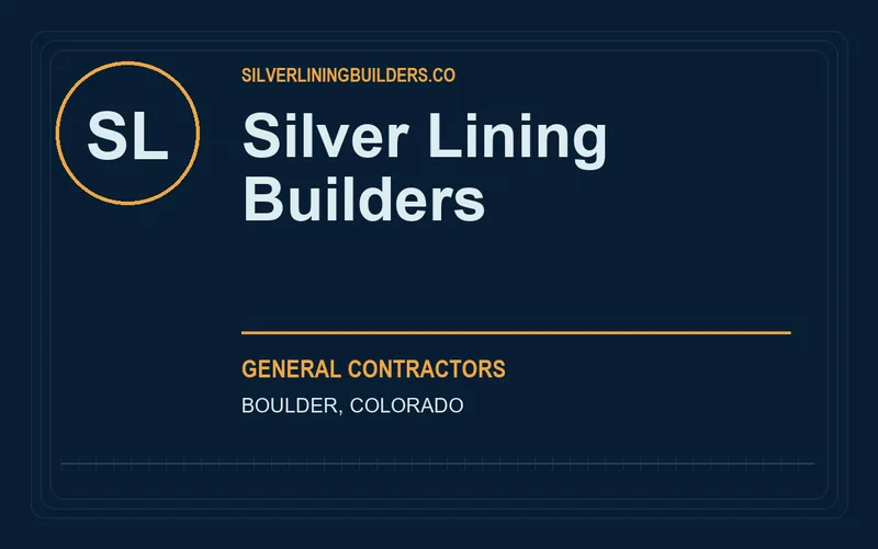 Silver Lining Builders in Boulder, Colorado