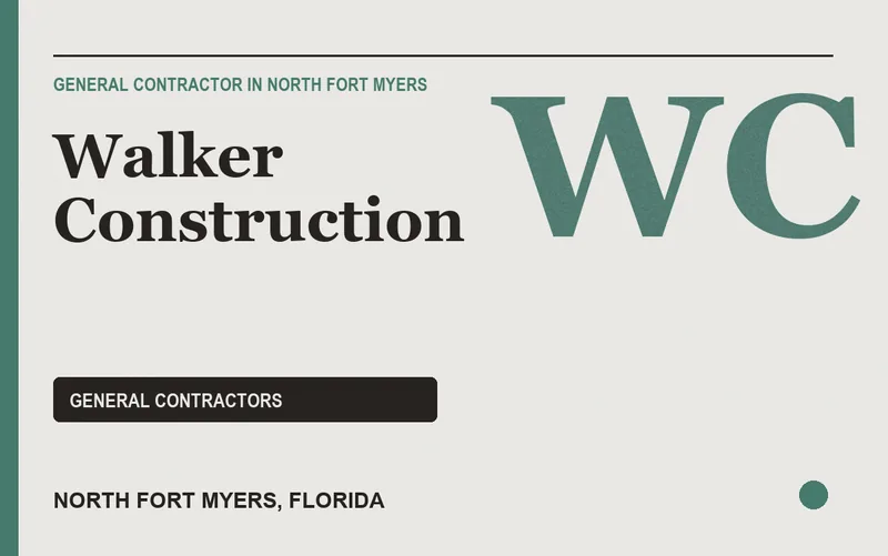 Walker Construction in North Fort Myers, Florida