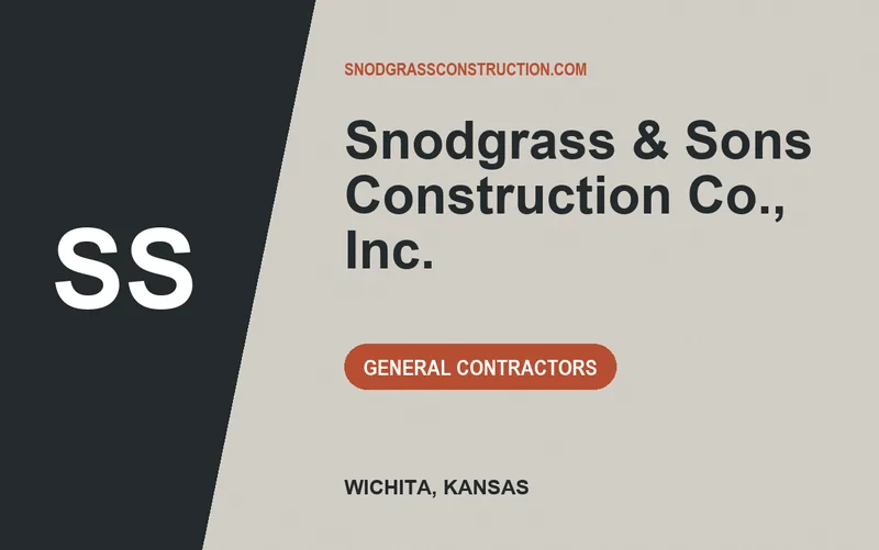 Snodgrass & Sons Construction Co., Inc. in Wichita, Kansas