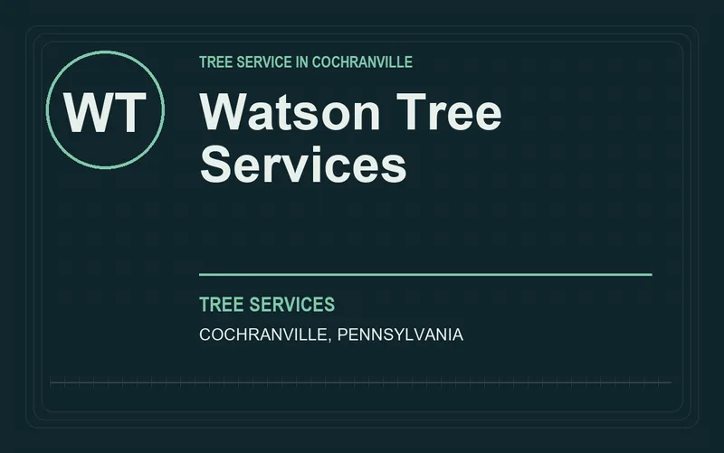 Watson Tree Services in Cochranville, Pennsylvania