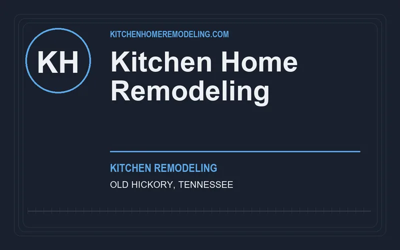 Kitchen Home Remodeling in Old Hickory, Tennessee