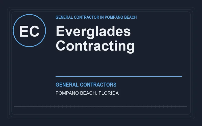 Everglades Contracting in Pompano Beach, Florida