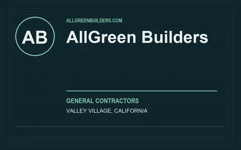AllGreen Builders in Valley Village, California
