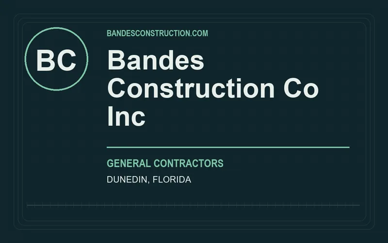Bandes Construction Co Inc in Dunedin, Florida