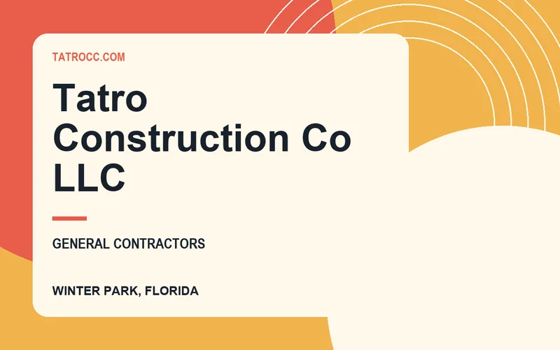 Tatro Construction Co LLC in Winter Park, Florida