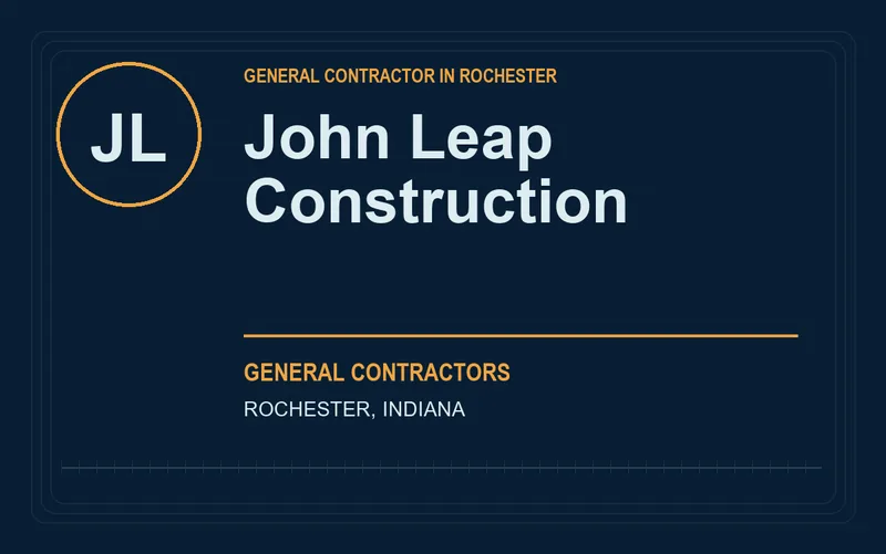 John Leap Construction in Rochester, Indiana