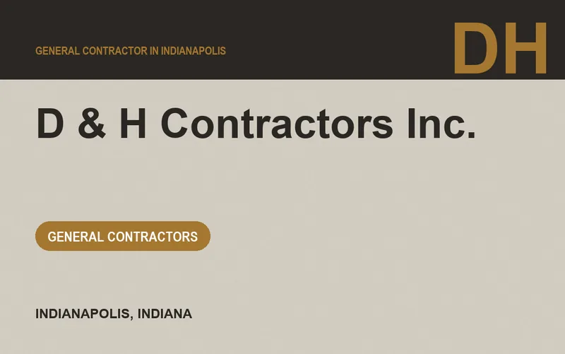 D & H Contractors Inc. in Indianapolis, Indiana