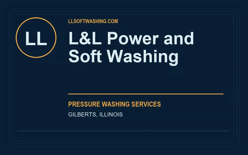 L&L Power and Soft Washing in Gilberts, Illinois