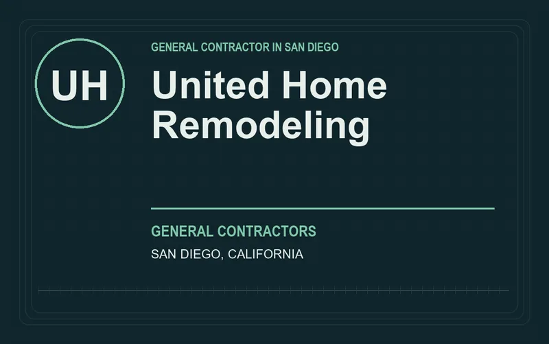UNITED HOME REMODELING in San Diego, California
