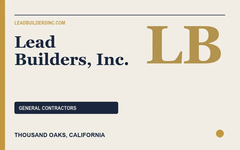 Lead Builders, Inc. in Thousand Oaks, California