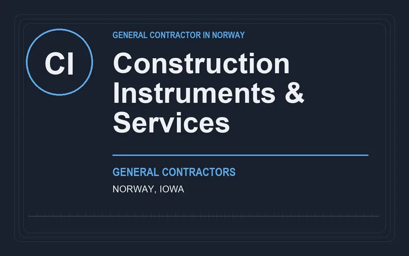 Construction Instruments & Services in Norway, Iowa