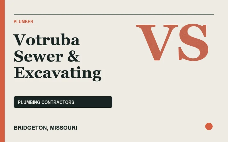 Votruba Sewer & Excavating in Bridgeton, Missouri
