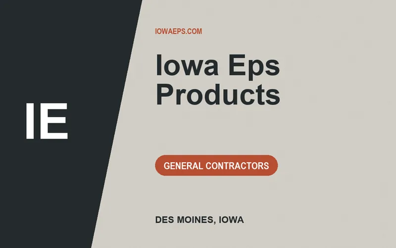 Iowa Eps Products in Des Moines, Iowa