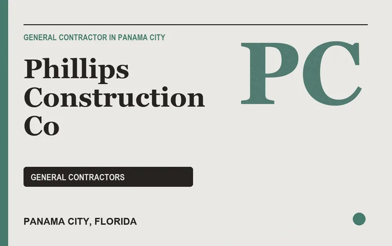 Phillips Construction Co in Panama City, Florida