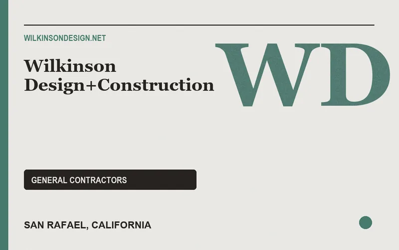 Wilkinson Design+Construction in San Rafael, California