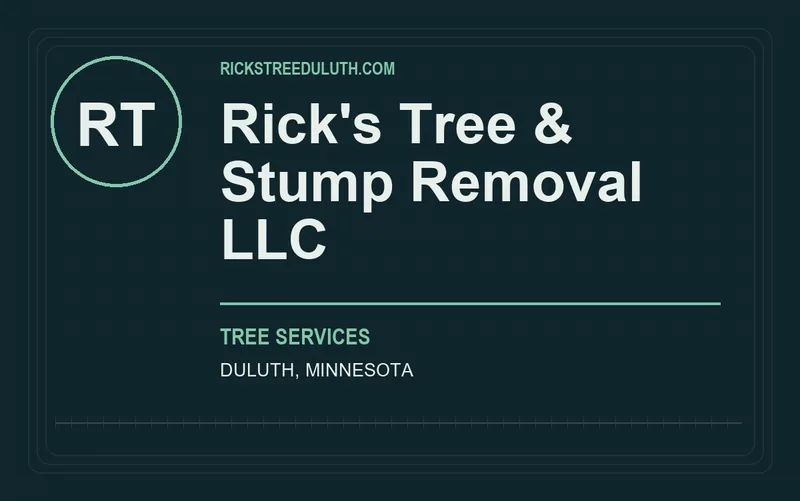 Rick's Tree & Stump Removal LLC in Duluth, Minnesota