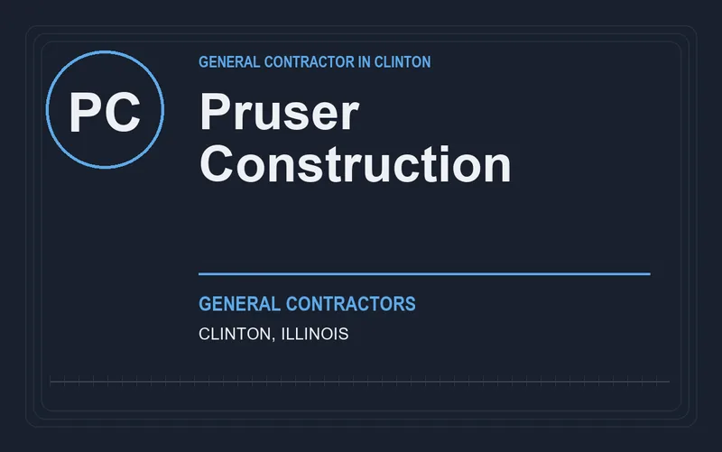 Pruser Construction in Clinton, Illinois