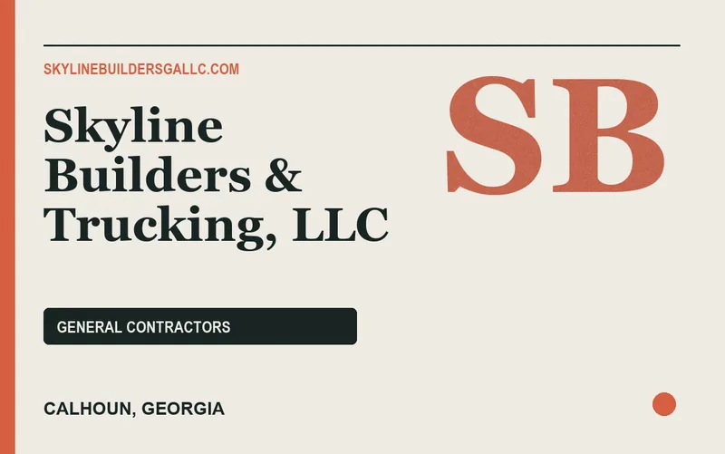 Skyline Builders & Trucking, LLC in Calhoun, Georgia