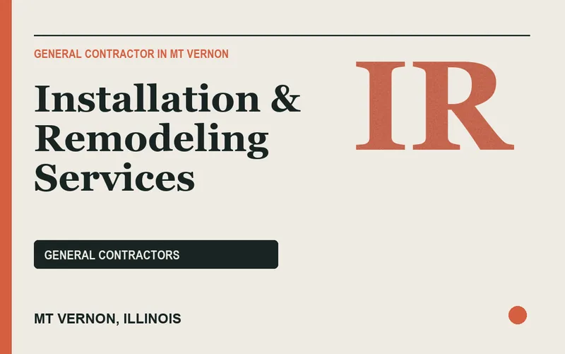 Installation & Remodeling Services in Mt Vernon, Illinois