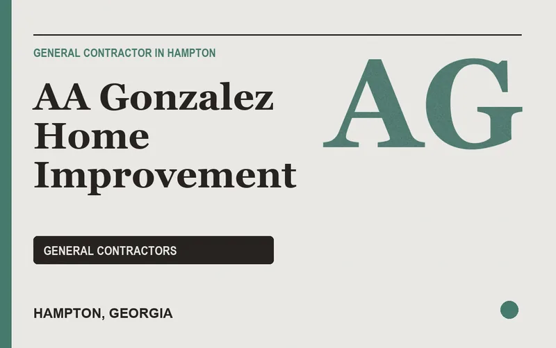 AA Gonzalez Home Improvement in Hampton, Georgia