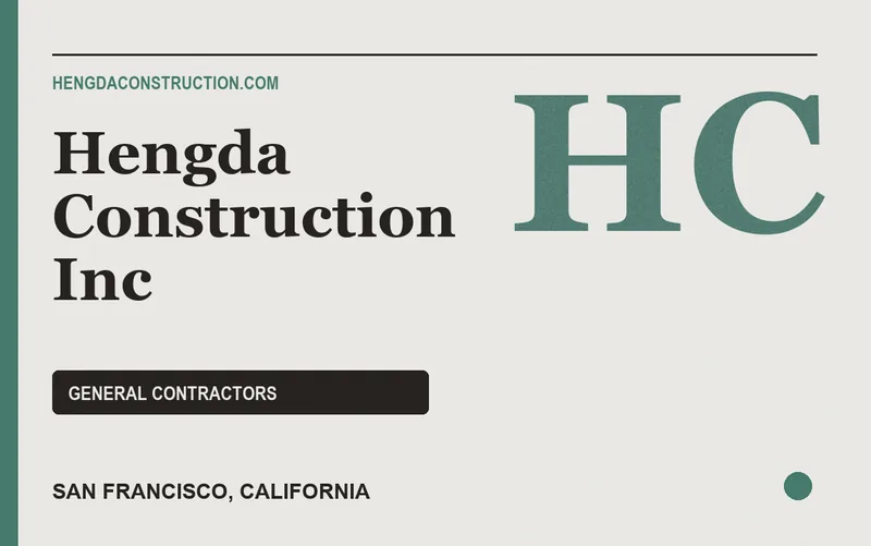 Hengda Construction Inc in San Francisco, California