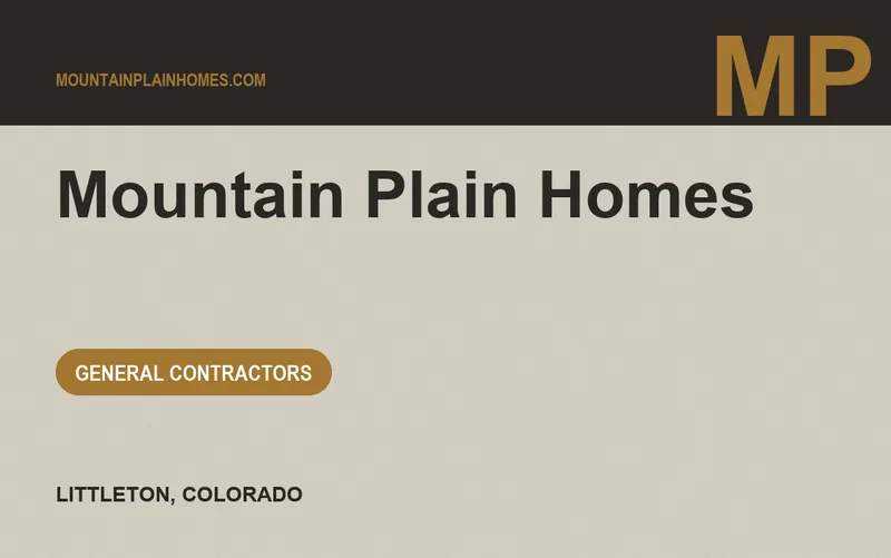 Mountain Plain Homes in Littleton, Colorado