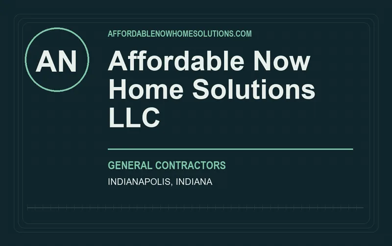 Affordable Now Home Solutions LLC in Indianapolis, Indiana