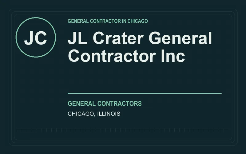 JL Crater General Contractor Inc in Chicago, Illinois