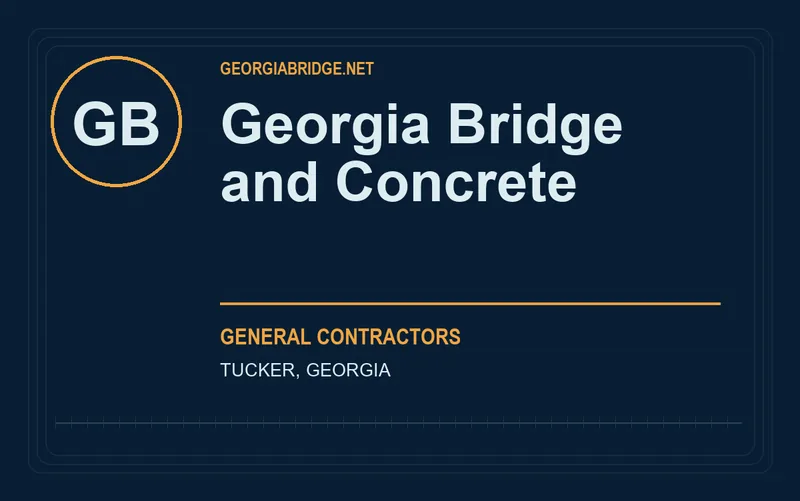 Georgia Bridge and Concrete in Tucker, Georgia