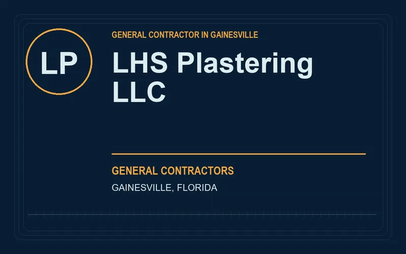 LHS Plastering LLC in Gainesville, Florida