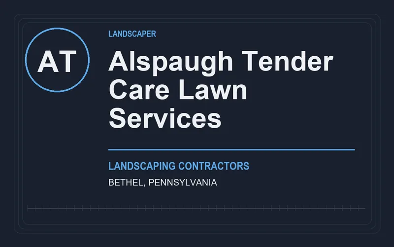 Alspaugh Tender Care Lawn Services in Bethel, Pennsylvania