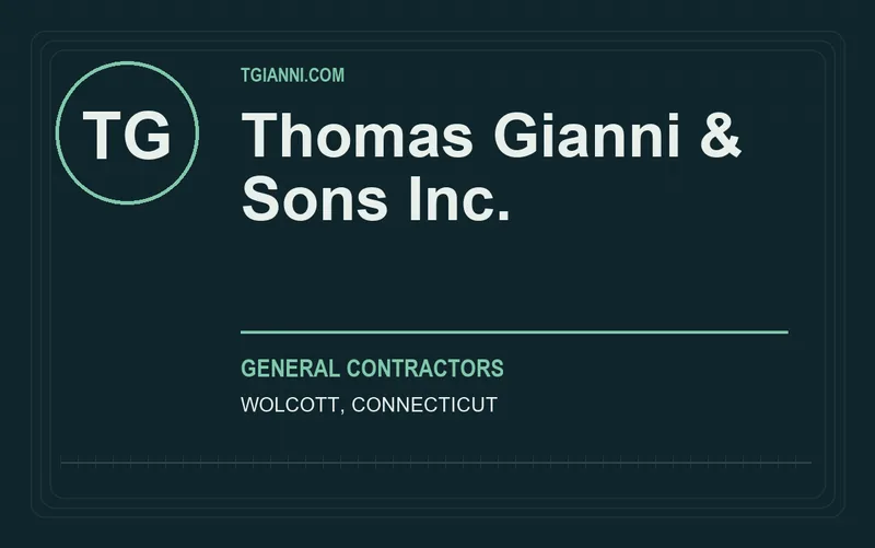 Thomas Gianni & Sons Inc. in Wolcott, Connecticut