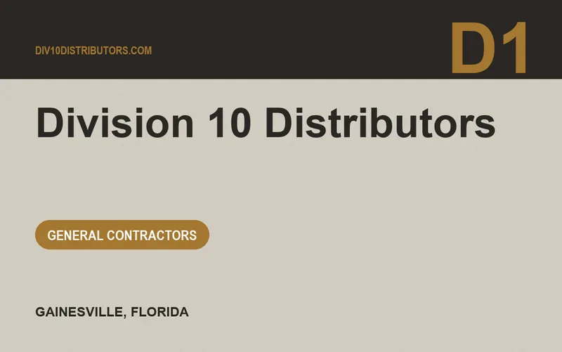 Division 10 Distributors in Gainesville, Florida